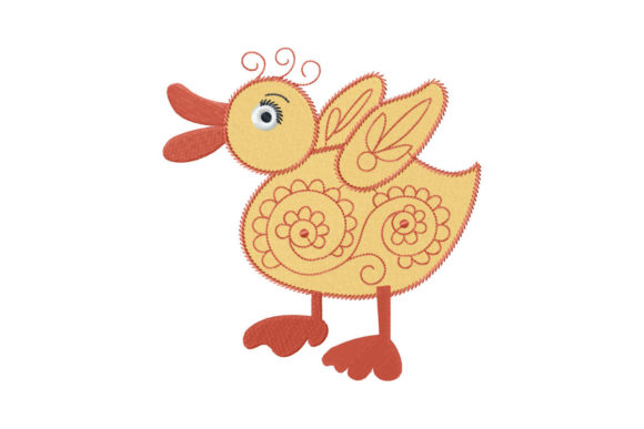 Baby Duckling with Flower Pattern: A Designer’s Review
