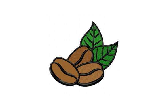 Coffee Beans with Leaves: A Seasonal Embroidery Review