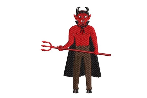 Devil Mascot Holding a Pitchfork: A Designer Review