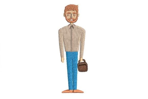 Man Cartoon: A Smartly Dressed Embroidery Review