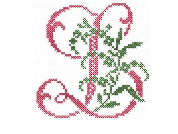 Monogram Letter L: A Boho Cross-Stitch Review