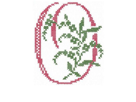 Monogram Letter O: A Boho Cross-Stitch Review
