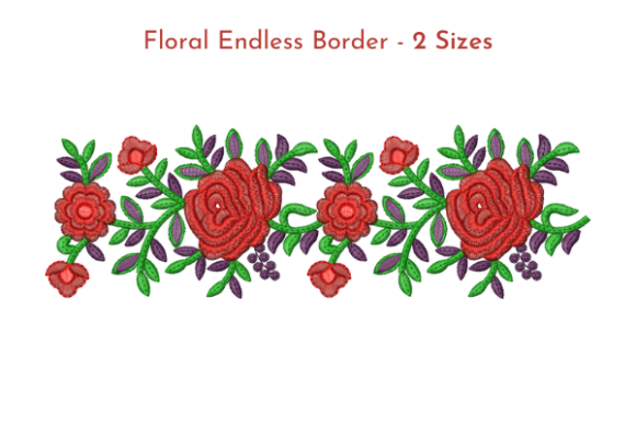 Red Rose Endless Border: A Boutique Review