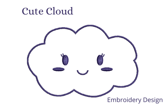 Reviewing Cute Cloud Character Line Art for Craft Fairs