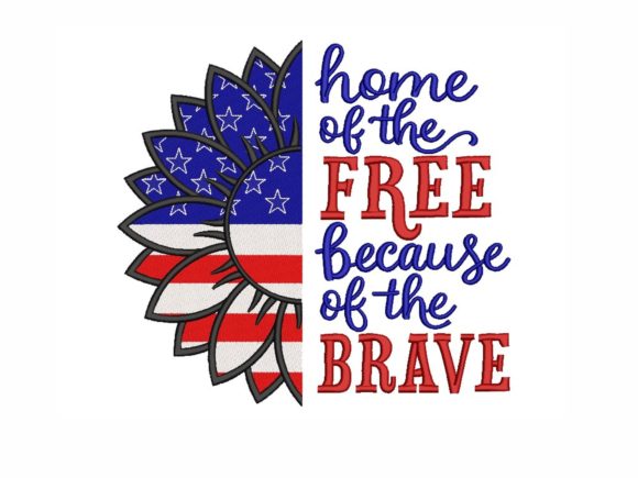 Reviewing the USA Sunflower Independence Day Design