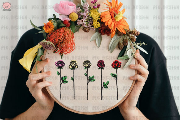 Rose Flower Set: A Designer's Review for Brand Merch