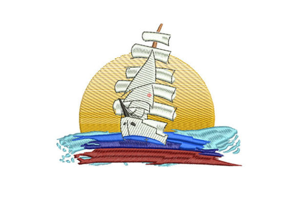 Ship in the Sea: A Seasonal Embroidery Review