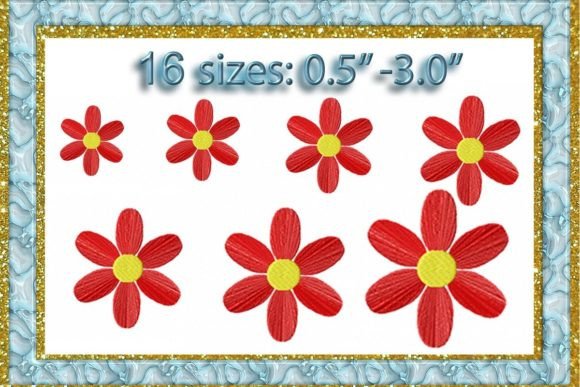 Tiny Flower Embroidery Design Review for Merch